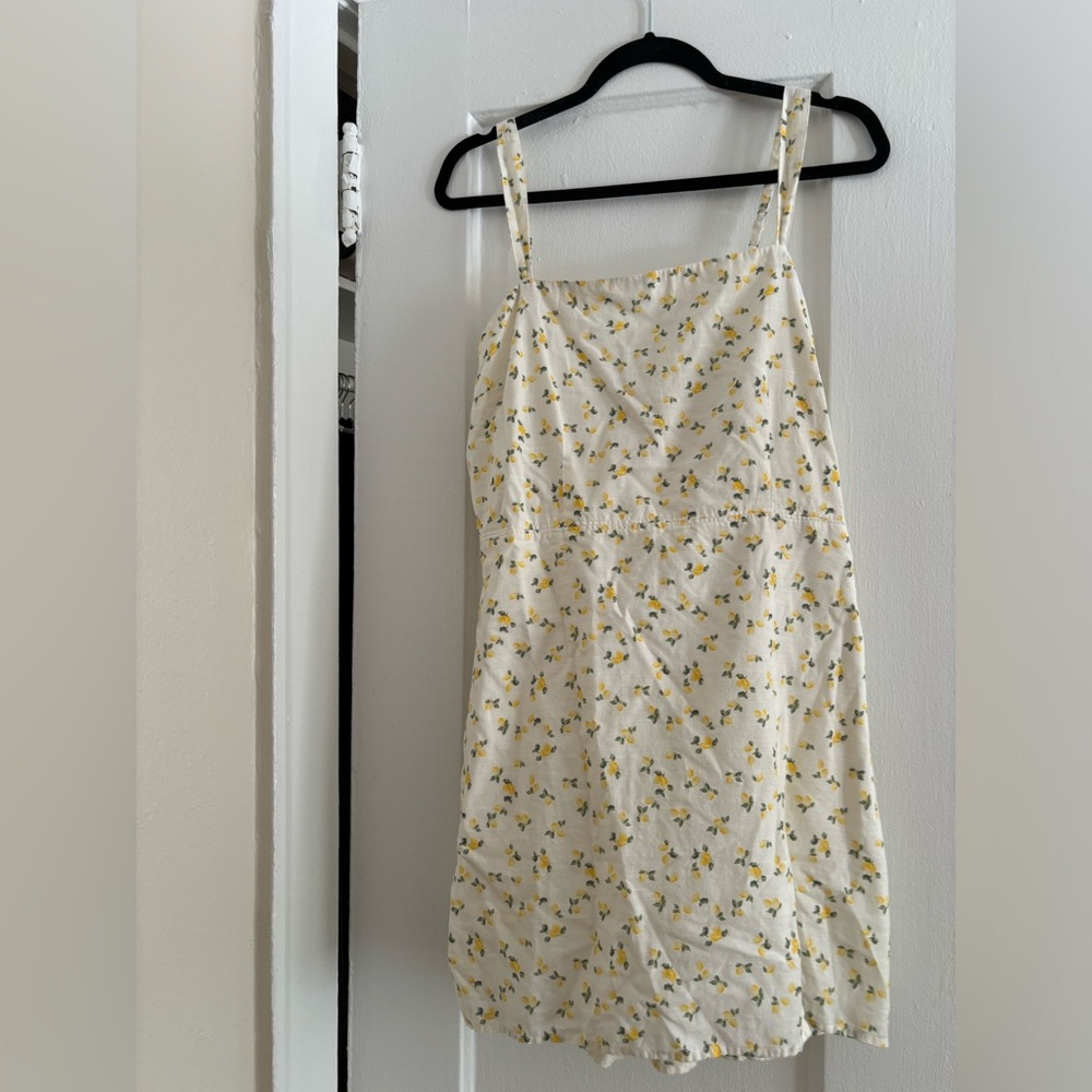 Abercrombie lemon mini dress